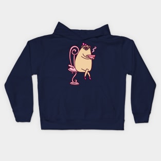 Luxurious Pug Kids Hoodie